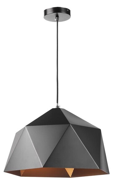 ONLI - Luster na lanku YONG 1xE27/22W/230V čierna pr. 46 cm