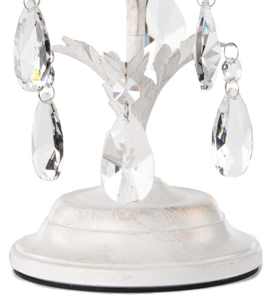 ONLI - Stolná lampa TERESA 1xE14/6W/230V biela