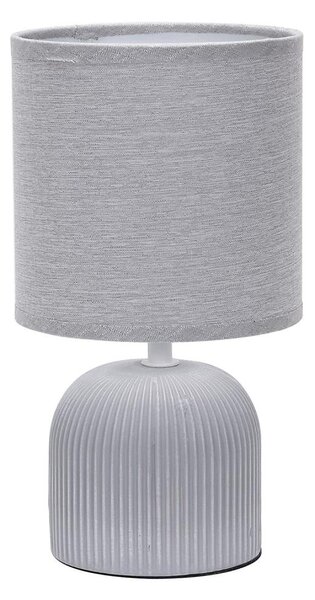 ONLI - Stolná lampa SHELLY 1xE27/22W/230V šedá 28 cm
