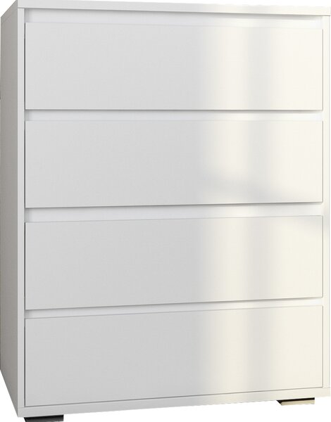 Nabbi Zásuvková komoda Lovik CH-800-4DR - biela