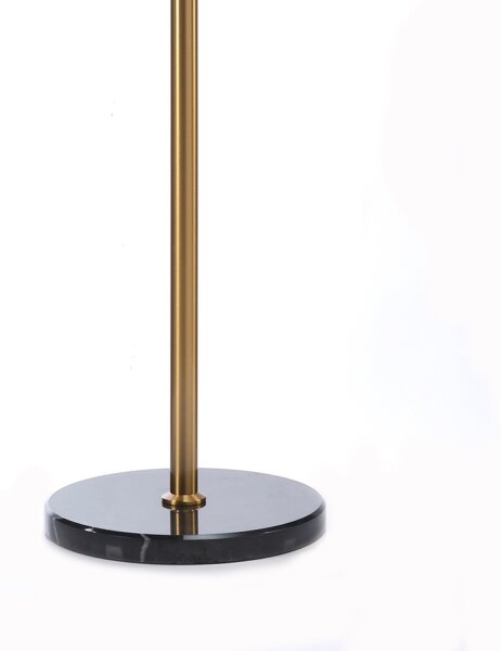 ONLI - Stojacia lampa DOROTY 1xE27/22W/230V modrá/zlatá