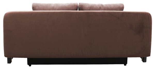 ROZKLADACIA POHOVKA, textil, koralová MID.YOU - Sedačky, Online Only