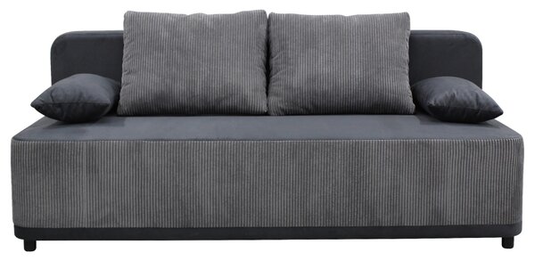 ROZKLADACIA POHOVKA, textil, sivá MID.YOU - Sedačky, Online Only