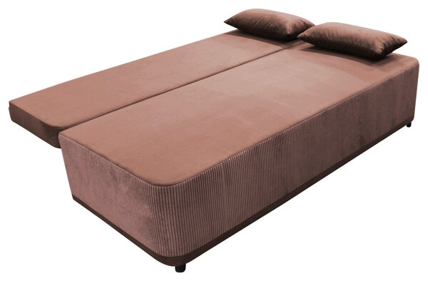 ROZKLADACIA POHOVKA, textil, koralová MID.YOU - Sedačky, Online Only
