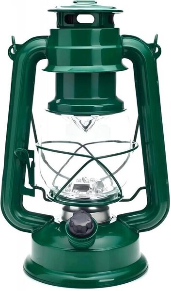 Pronett XJ3891 Petrolejová lampa 19 cm, zelená