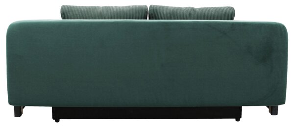 ROZKLADACIA POHOVKA, textil, zelená MID.YOU - Sedačky, Online Only