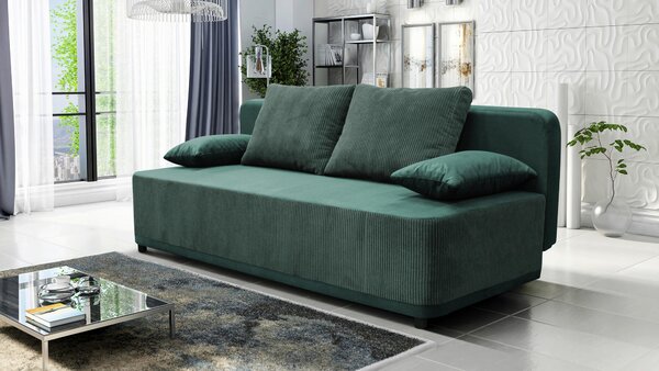 ROZKLADACIA POHOVKA, textil, zelená MID.YOU - Sedačky, Online Only