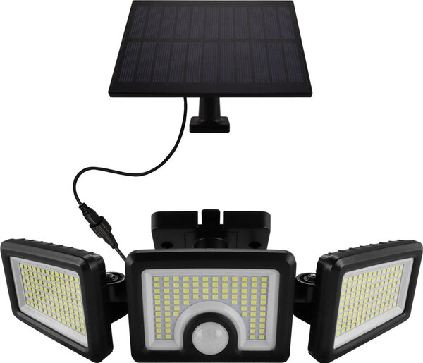 Strühm 04227 LED solárna lampa 'SALEMLIGHT' s detektorom pohybu, IP65, 520 lm, 7500 cyklov, vhodná na vonkajšie použitie
