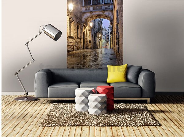 Vliesové fototapety, rozměr 150 cm x 250 cm, starobylé ulice, DIMEX MS-2-0048