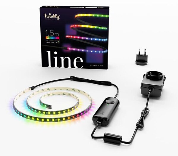 Twinkly TWL100STW-BEU - LED RGB Stmievateľný pásik LINE 100xLED 1,5 m Wi-Fi