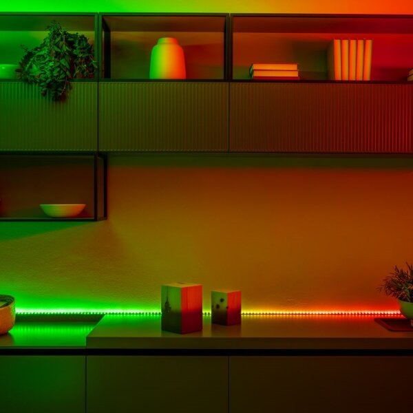 Twinkly TWL100ADP-W - LED RGB Predlžovací pásik LINE 100xLED 1,5 m Wi-Fi