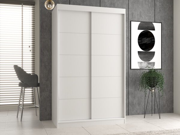 TP Living Šatníková skriňa IGA I 120 cm biela