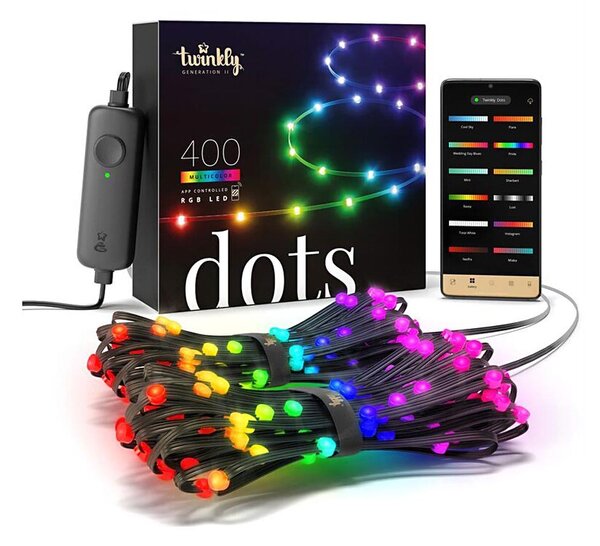 Twinkly TWD400STP-BEU - LED RGB Vonkajší stmievateľný pásik 400xLED 20m IP44 WiFi