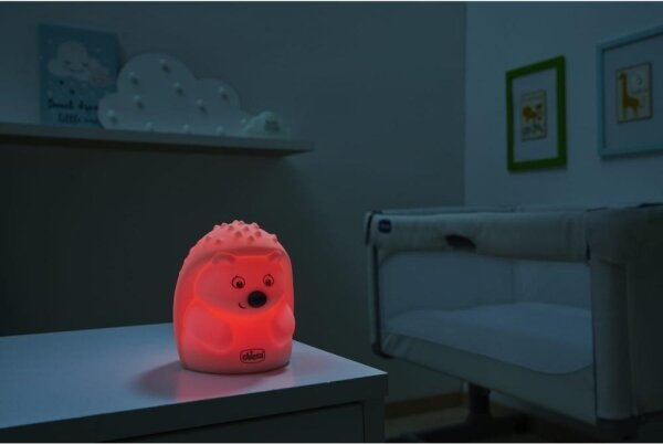 Chicco - Detská nočná lampička SWEET LIGHTS ježko