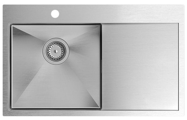 Oceľové umývadlo RUSSEL 111 BRUSH NICKEL