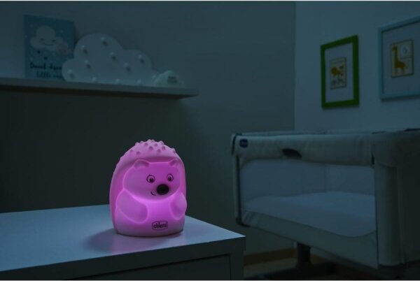 Chicco - Detská nočná lampička SWEET LIGHTS ježko