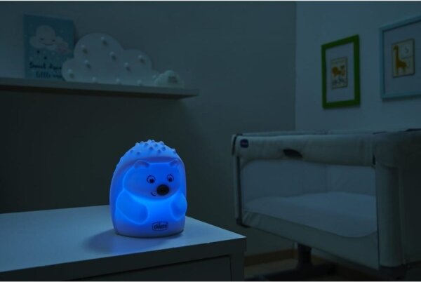 Chicco - Detská nočná lampička SWEET LIGHTS ježko