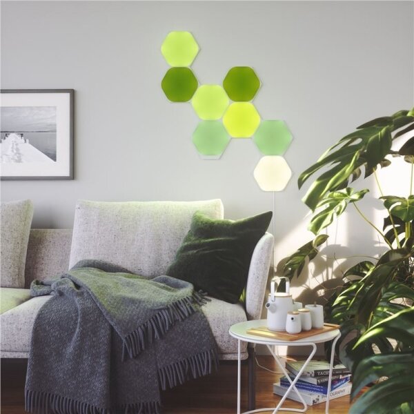 Nanoleaf NL42-6002HX-15PK - SADA 15x LED RGB Stmievateľný panel LED/2W/230V