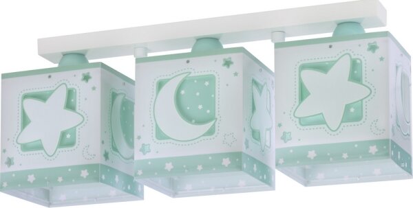 Dalber D-63233NH - Detské stropné svietidlo MOONLIGHT 3xE27/60W/230V