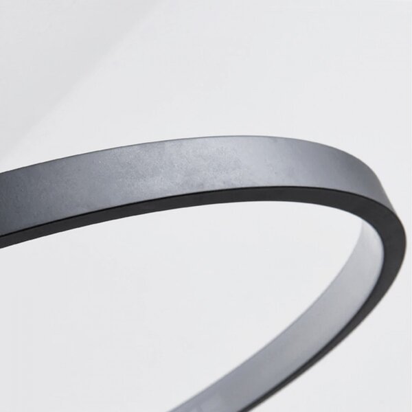TooLight Stropné svietidlo Black Ring