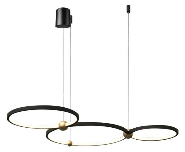 TooLight Stropné svietidlo Black Ring
