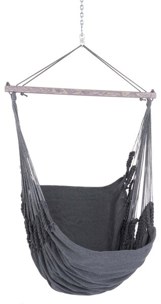 Závesné kreslo Chico odolné voči poveternostným vplyvom Grey Hanging Chair