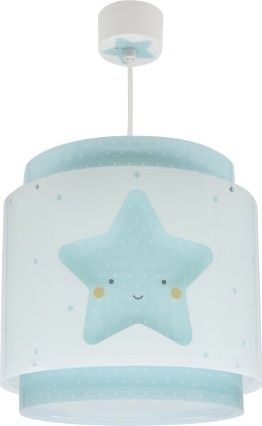 Dalber 76012T - Detský luster BABY DREAMS 1xE27/15W/230V modrá