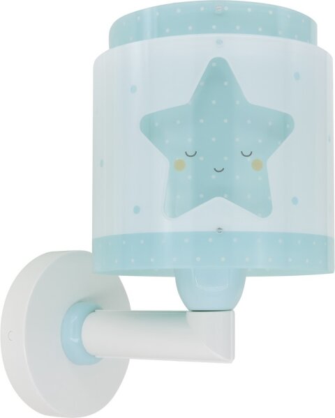 Dalber 76019T - Detské nástenné svietidlo BABY DREAMS 1xE27/15W/230V modrá