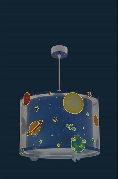 Dalber D-41342 - Detský luster PLANETS 1xE27/60W/230V