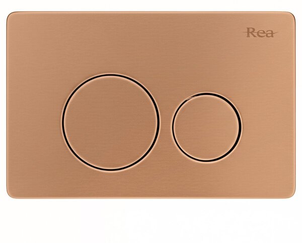 Podomietkový WC systém K011A-Q + tlačidlá I Brush Copper