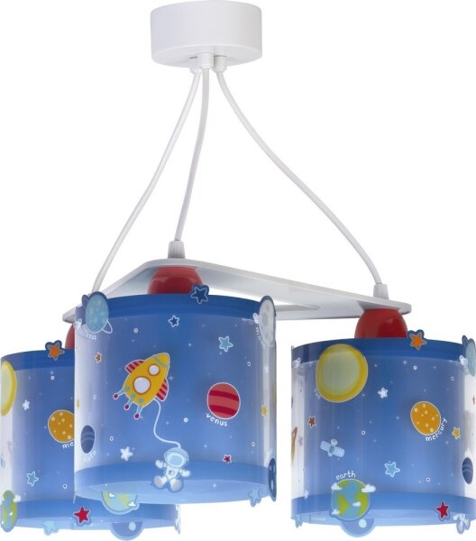 Dalber D-41344 - Detský luster PLANETS 3xE27/60W/230V