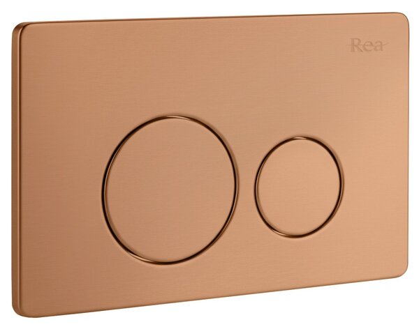 Podomietkový WC systém K011A-Q + tlačidlá I Brush Copper
