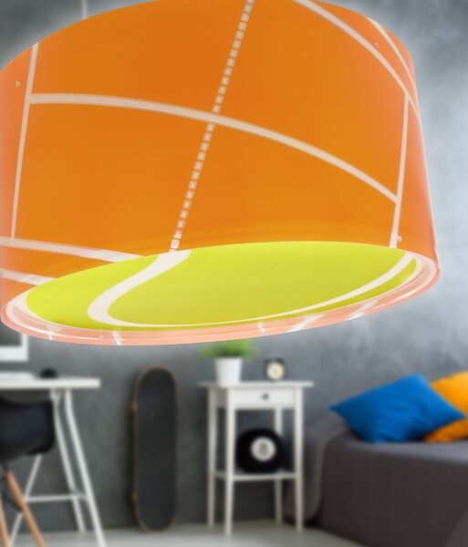 Dalber 41756 - Detské stropné svietidlo TENNIS 2xE27/15W/230V
