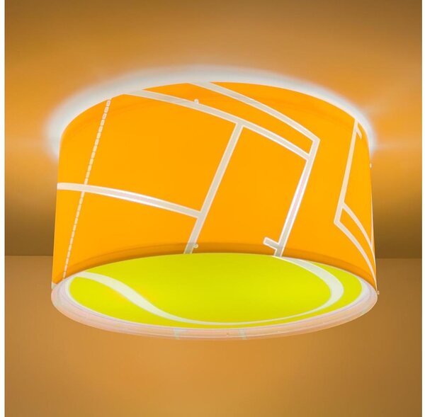 Dalber 41756 - Detské stropné svietidlo TENNIS 2xE27/15W/230V