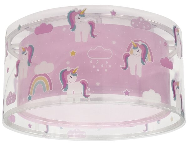 Dalber 41596 - Detské stropné svietidlo UNICORNS 2xE27/60W/230V