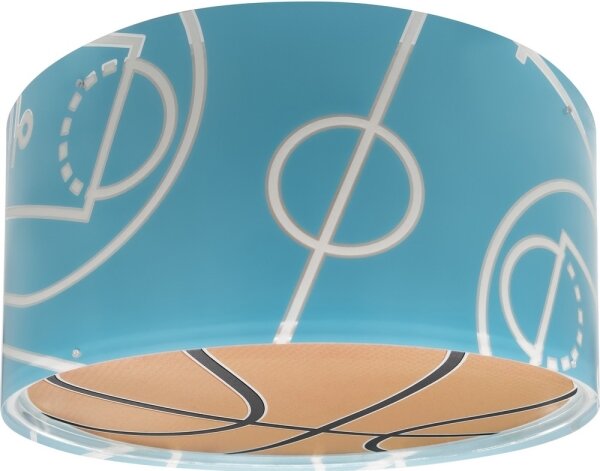Dalber 41746 - Detské stropné svietidlo BASKET 2xE27/15W/230V