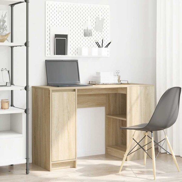 Maison Exclusive - písací stôl Sonoma dub 120x42x76 cm drevený materiál