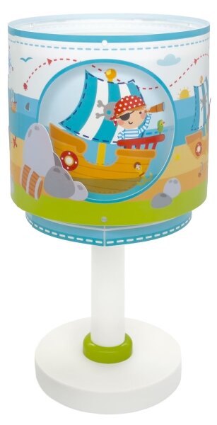 Dalber 60651 - Detská lampička PIRATE ISLAND 1xE14/8W/230V