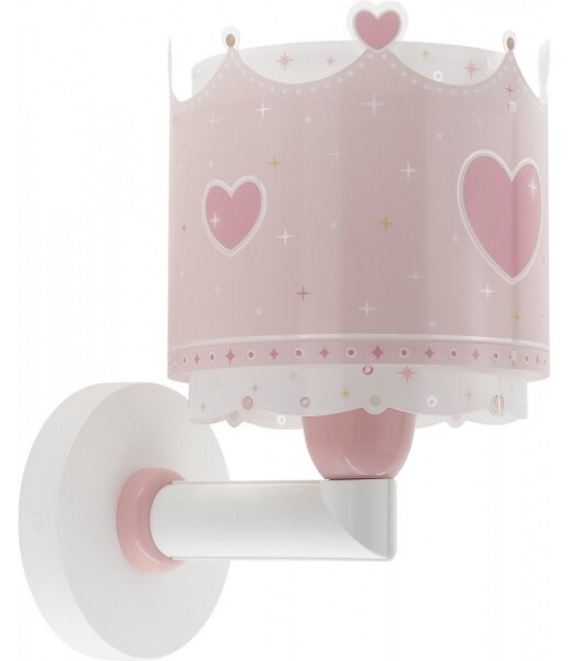 Dalber 61109 - Detské nástenné svietidlo LITTLE QUEEN 1xE27/60W/230V