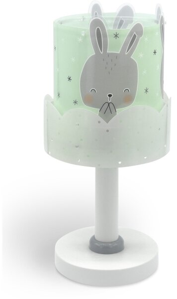 Dalber 61151H - Detská lampička BUNNY 1xE14/40W/230V zelená