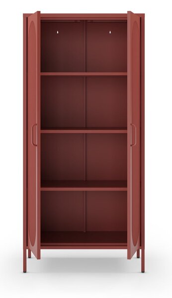 Skrinka v tehlovej farbe 80x170 cm Diora – Marckeric