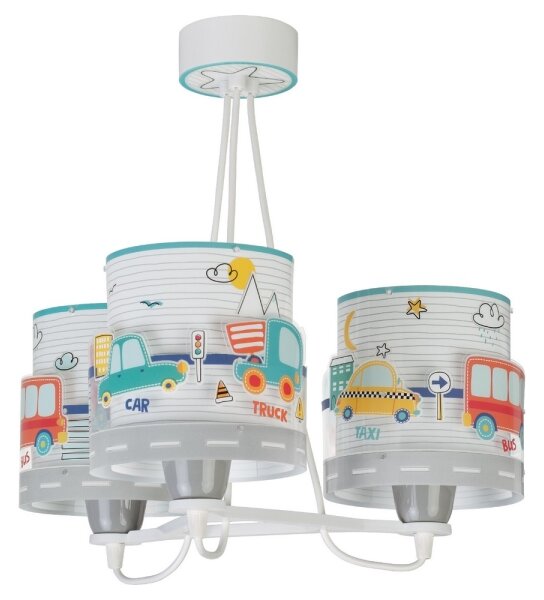 Dalber 61687 - Detský luster BABY TRAVEL 3xE27/60W/230V