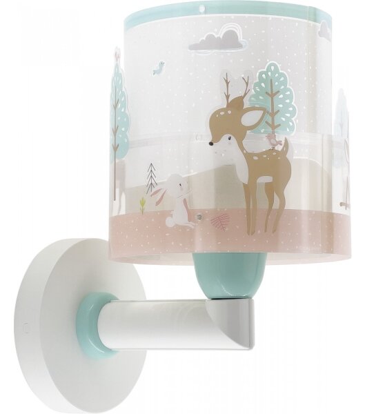 Dalber 61279 - Detské nástenné svietidlo LOVING DEER 1xE27/60W/230V
