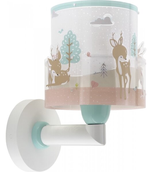 Dalber 61279 - Detské nástenné svietidlo LOVING DEER 1xE27/60W/230V