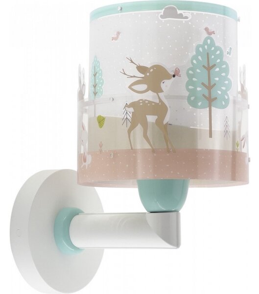 Dalber 61279 - Detské nástenné svietidlo LOVING DEER 1xE27/60W/230V