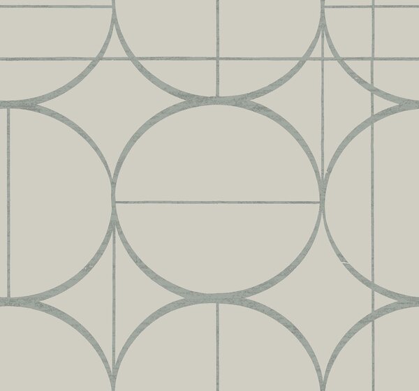 Sivo-strieborná geometrická vliesová tapeta, MD7201, Modern Metals, York