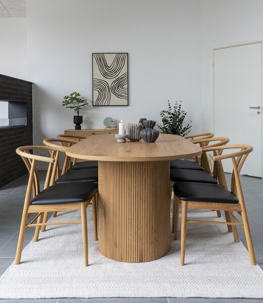 Jedálenský stôl v dekore topoľa 100x210 cm Boavista – House Nordic