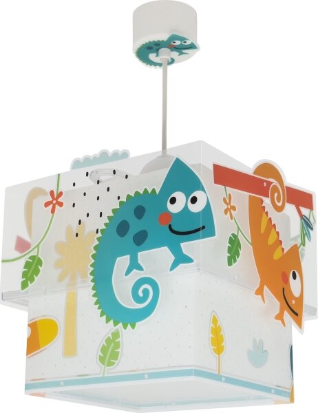 Dalber 63312 - Detský luster HAPPY JUNGLE 1xE27/15W/230V