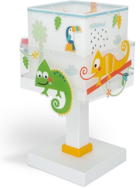 Dalber 63311 - Detská lampička HAPPY JUNGLE 1xE14/8W/230V