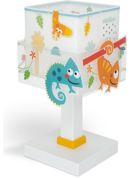 Dalber 63311 - Detská lampička HAPPY JUNGLE 1xE14/8W/230V